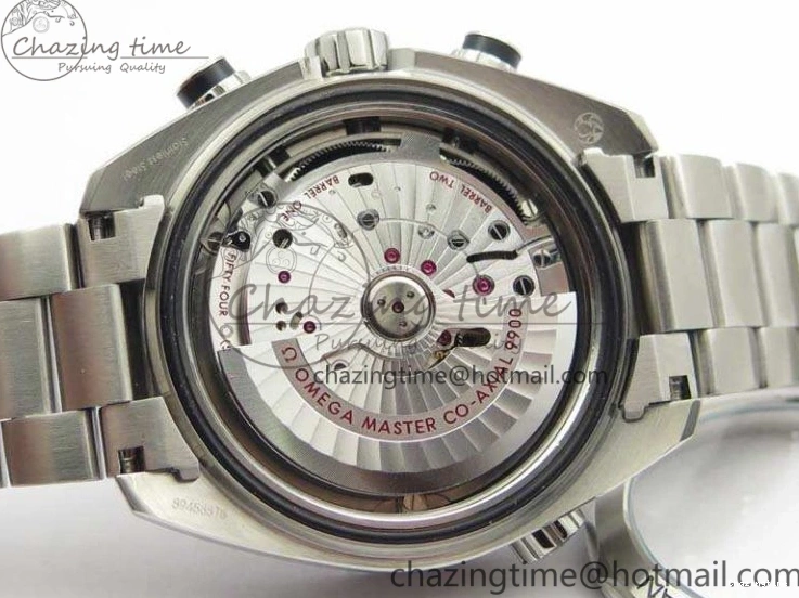 0727 MultiPurpose Planet Ocean Master Chrono SS OM 1:1 Best Edition Gray Dial On SS Bracelet A9900 V 8116